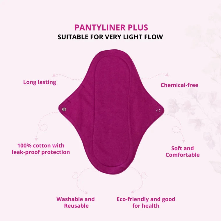 Pantyliner Plus – for light flow – Pack of 1